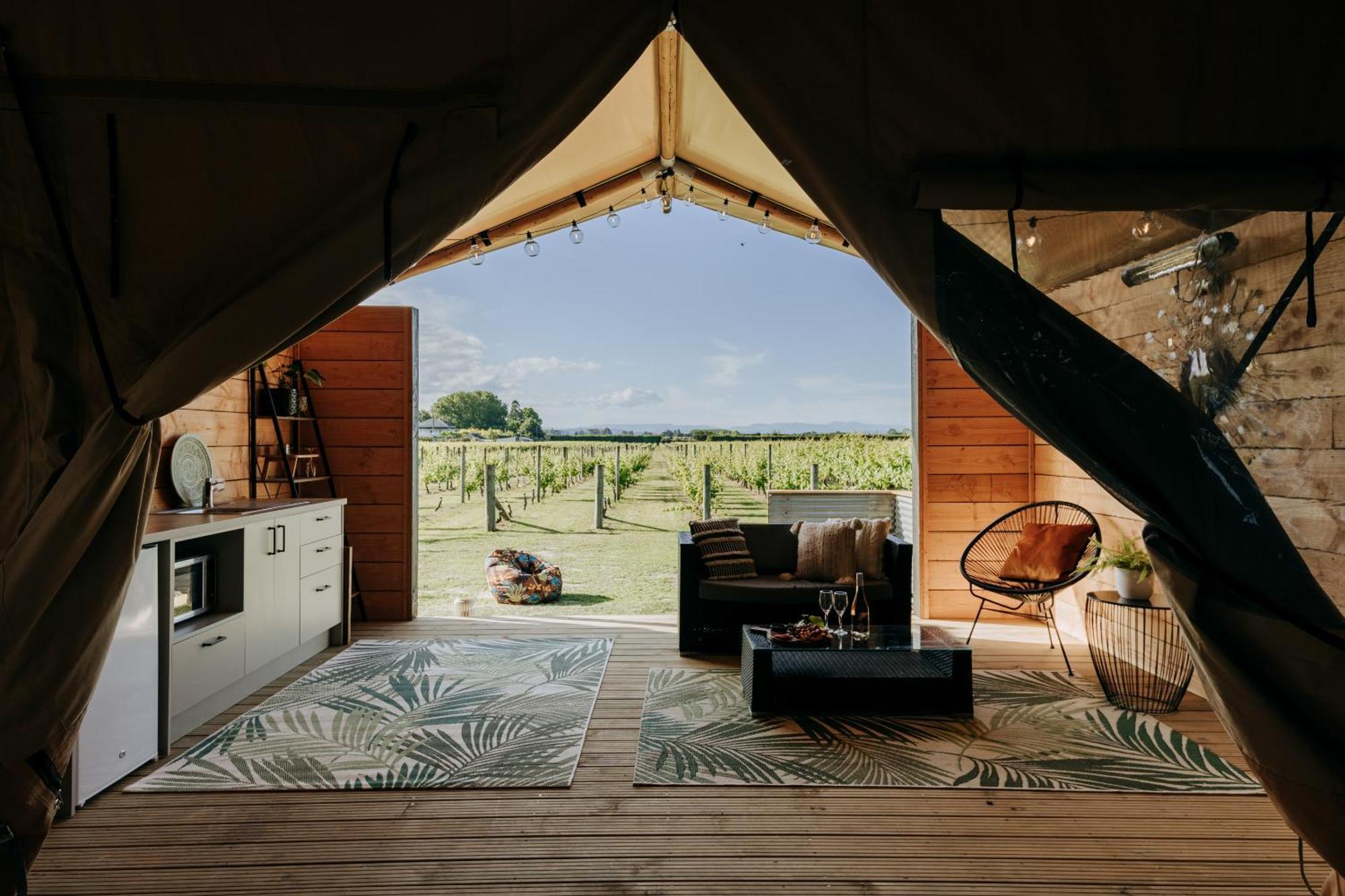 Villas & Vines Glamping Hastings Extérieur photo