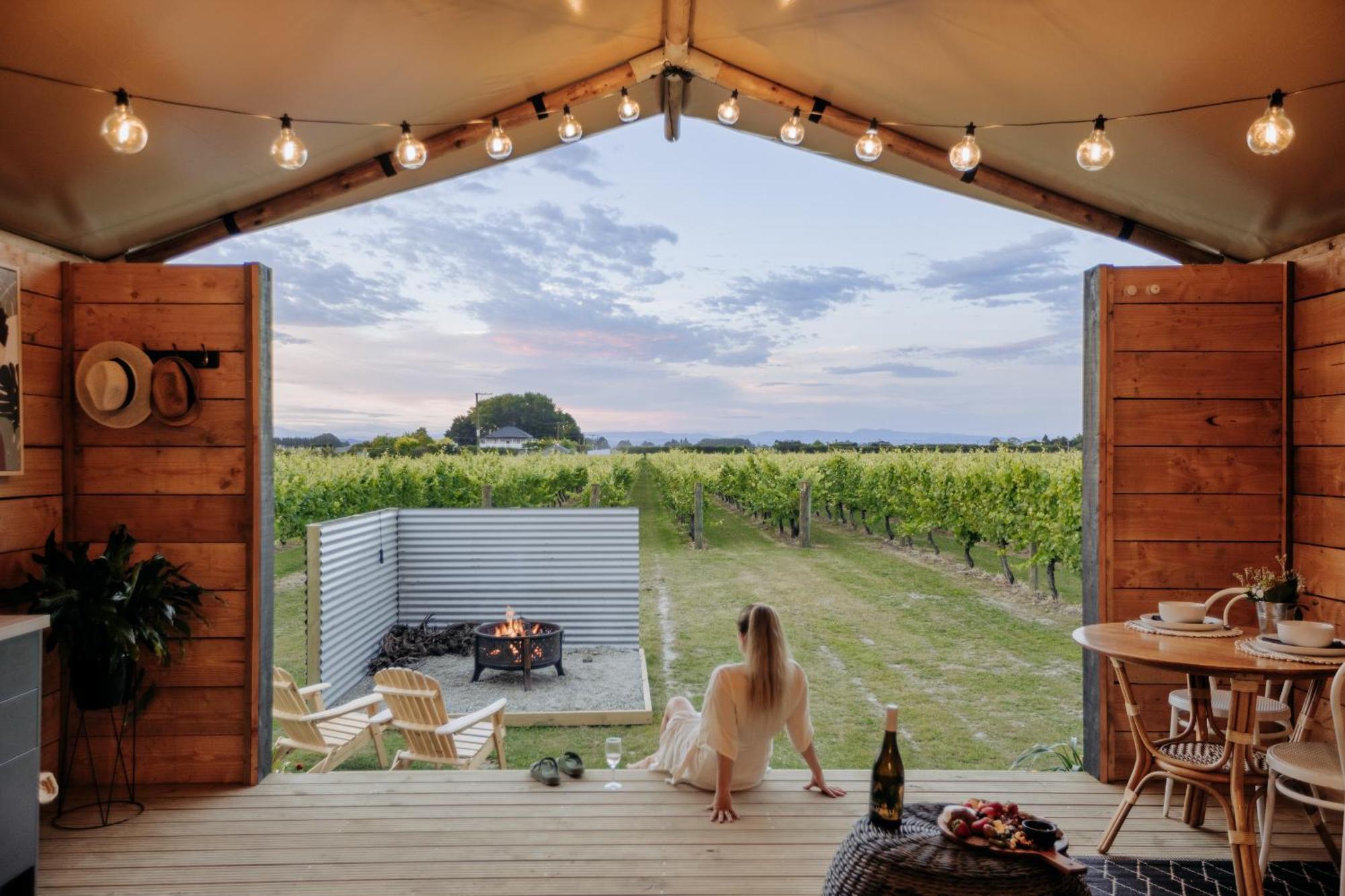 Villas & Vines Glamping Hastings Extérieur photo