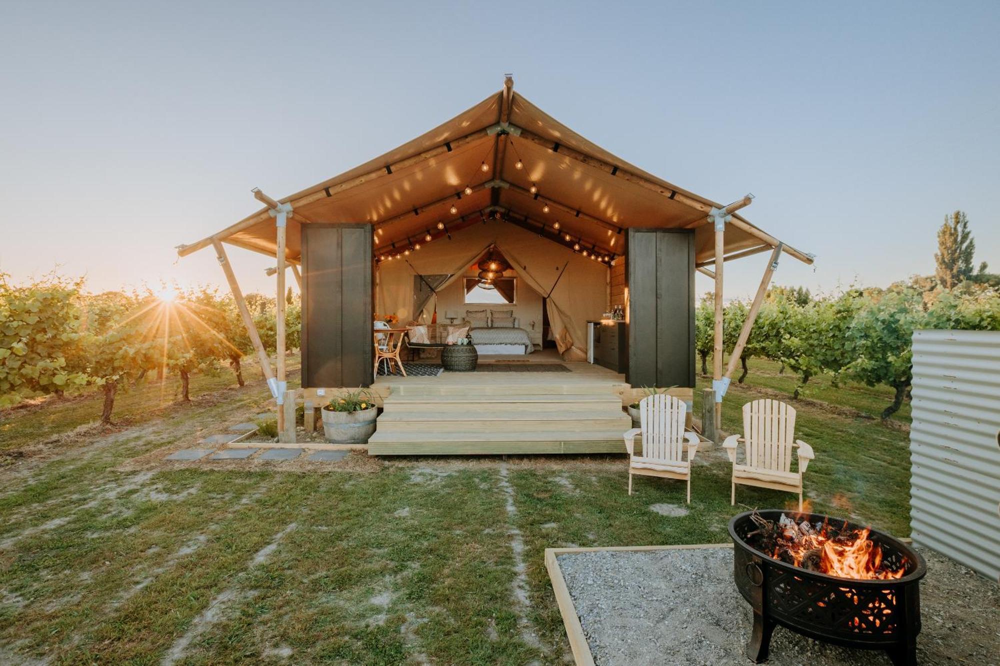Villas & Vines Glamping Hastings Extérieur photo