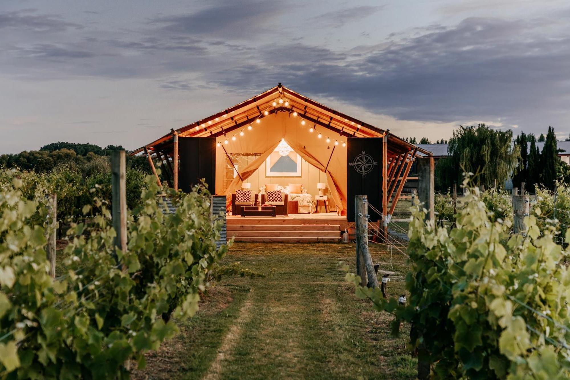 Villas & Vines Glamping Hastings Extérieur photo
